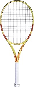 Babolat Roland-Garros Pure Aero Lite Racket - Yellow - Image 1