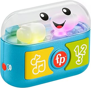 Laugh & Awaken My First Earphone Toy for Toddlers with Music and Lights, from 6 Months, Multilingual Version, HWY45 - Image 1