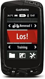 Garmin - Edge 810 with cardio belt and speed/cadence sensor - GPS bike meter - 2.6'' colour touch screen - City Navigator Europe map - Black - Image 1