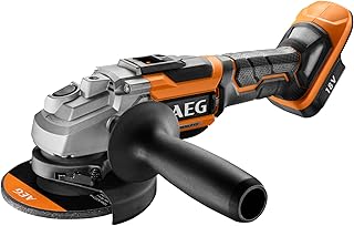 AEG - Meuleuse 18V Brushless 125 mm (Sans Batterie) - Moteur Haute Performance - Réglage du Carter en Fonte d'Aluminium Sans Outil - Grand Confort et Sécurité de Travail - BEWS18-125BL-0 - Image 1