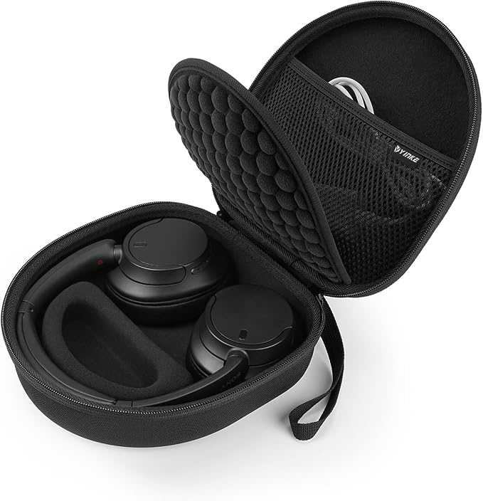 YINKE Case Carrying Case for Sony WH-CH720N / WH-CH710N / WH-CH700N Bluetooth Headphones / Transparent Hard Protective Case Cover - Image 1
