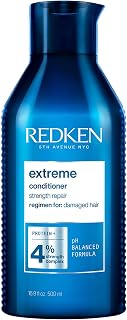 Redken | Après-Shampoing Fortifiant pour Cheveux Abimés, Riche en Protéines, Extreme - Image 1