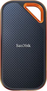 SanDisk Extreme PRO 4TB External Solid State Drive (Up to 2000MB/s Read/Write, USB-C, IP65 Rated Dust and Water Resistant, NVMe SSD) Black - Image 1