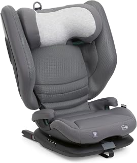 Chicco Fold&Go S i-Size (ECE R129/04), Siège auto 100-150 cm, avec connecteurs rigides Isofix, Enfants 3-12 ans, Inclinable et pliable, Protection latérale, Hauteur et assise réglables - Image 1