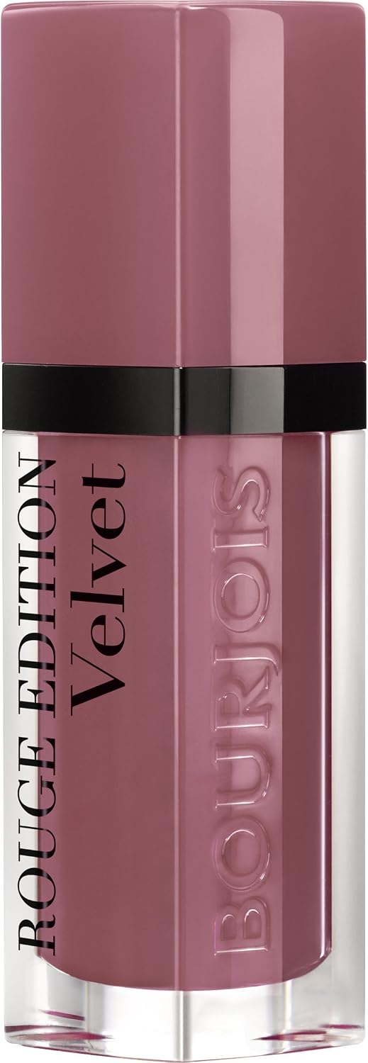 Bourjois - Rouge à Lèvres Rouge Edition Velvet - Formule Liquide - Fini Mat et intense - Longue Tenue - 07 Nude-Ist 7,7ml - Image 1