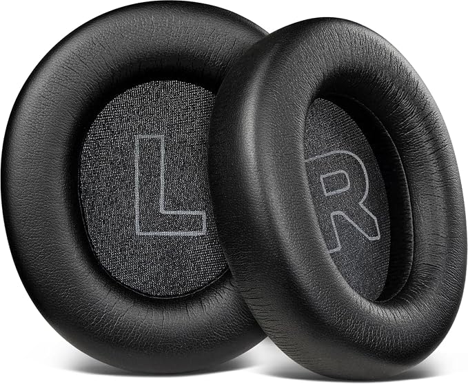 SOULWIT Replacement Earpads for Steelseries Arctis Nova Pro Wired, Nova 1/1X/1P/3P/3X/4/7/7X/7P Headset, Cushion with Soft Protein Leather, Sound Insulation Foam - Image 1