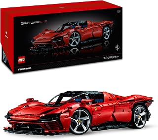 42143 Technic Ferrari Daytona SP3, Kit de Construction, Voiture Modélisme, Maquette à Construire, Modèle Réduit Voiture, Cadeau, pour Adultes - Image 1