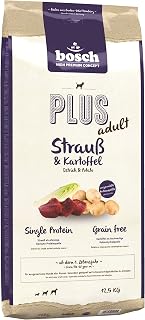 bosch HPC PLUS Ostrich and potato - Dry food for adult dogs of all breeds - mono-protein - grain-free - 1 x 12.5 kg - Image 1