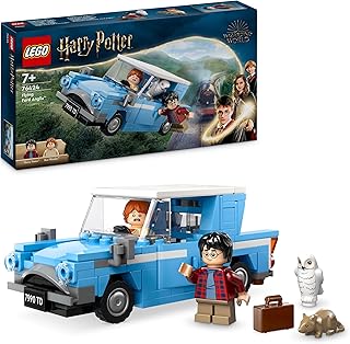LEGO Harry Potter La Ford Anglia Volante, Set Fantastique pour Enfants, 2 Minifigurines, Voiture à Construire, Jouet d’Aventure, Idée Cadeau pour Garçons, Filles et Fans de la Saga dès 7 Ans 76424 - Image 1