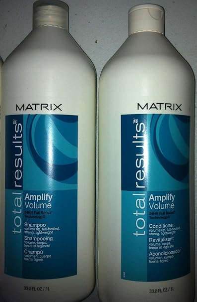 Matrix Total Results Amplify Volume Shampoo and Conditioner Liter by Vidimear - Image 1