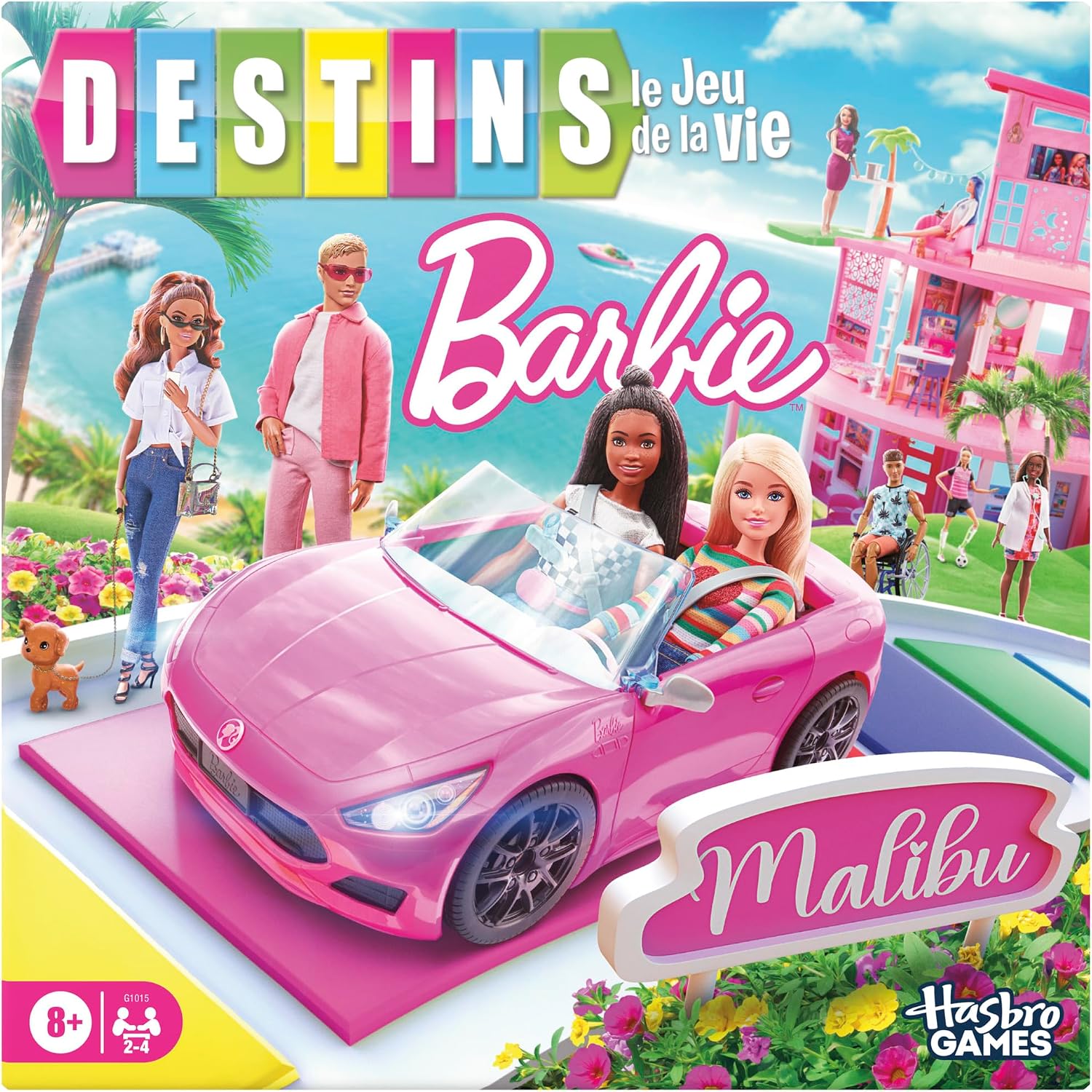 Destins Le Jeu de la Vie : édition Barbie, Jeu de Plateau - Version française - Image 1