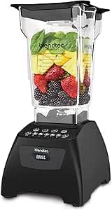 Blendtec France Kitchen 905751 Classic 575 Electric Blender, 1560 W, 2.2 Liters, Black