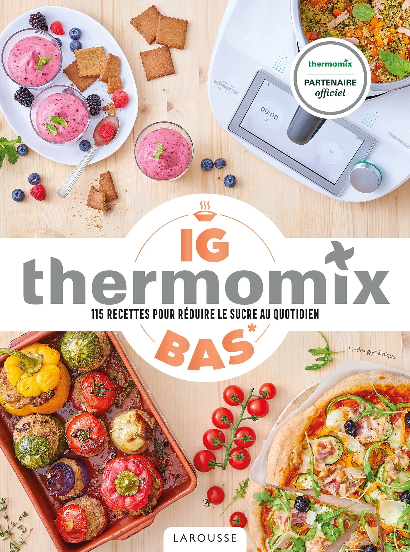 IG Bas Thermomix: 115 recettes pour réduire le sucre au quotidien - Image 1