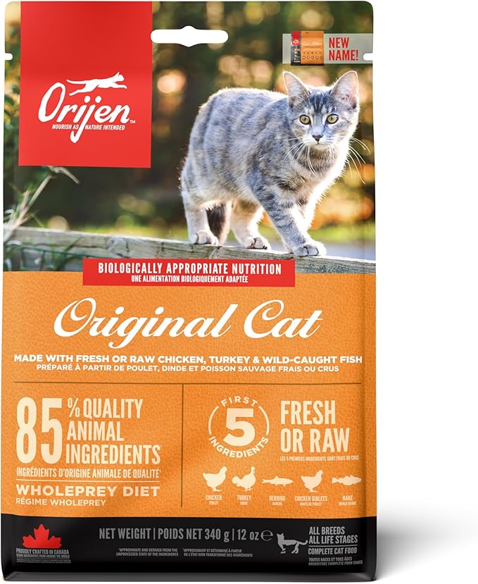 Dog Copenhagen Orijen Grain Free Natural Food for Cats and Kittens, 5.4 kg - Image 1
