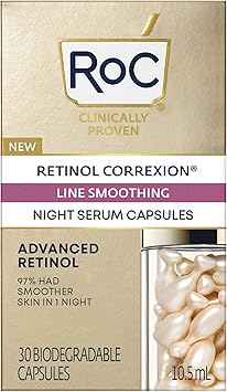 ROC Retinol Correxion Line Smoothing Night Serum 30 Capsules - Image 1