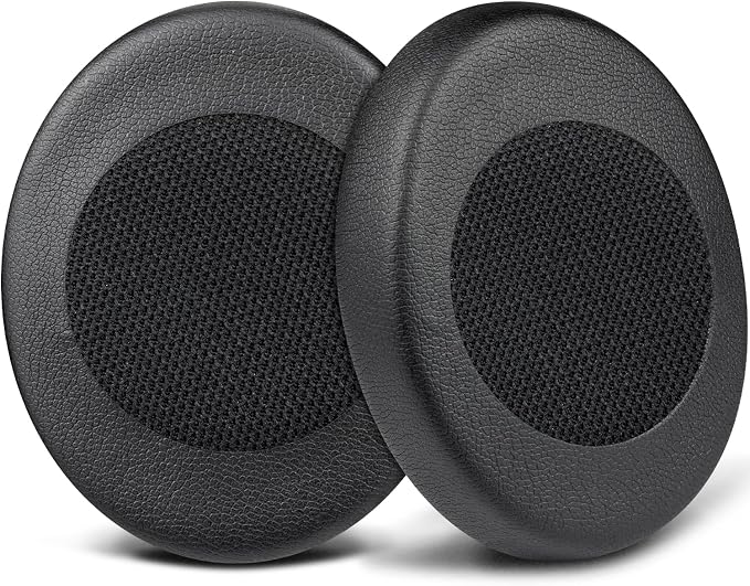 SOULWIT Replacement Ear Pads Cushion for Sennheiser HD2.10 HD2.20S HD2.30G HD2.30i HD100 Headphones, Soft Protein Leather and High Density Memory Foam - Image 1