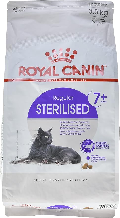 Royal Canin - Sterilised + 7 Capacities: Multi 3.5kg (Pack of 1) - Image 1