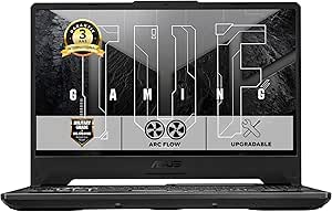 ASUS TUF Gaming A15-TUF506NFR-HN004W 15.6-inch FHD 144Hz Laptop PC AMD Ryzen 7 7435HS Processor 3.3GHz, 16GB DDR5 RAM, 512GB PCIe 4.0 NVMe SSD, NVIDIA GeForce RTX 2050 GPU 4GB - AZERTY Keyboard - Image 1