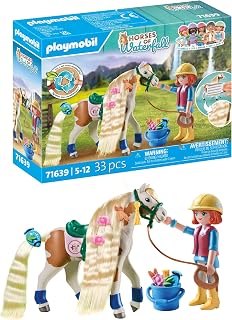 71639 Ellie with Horse - Horses of Waterfall - Includes Creative Horse Accessories and Two Silicone Bracelets - Ages 5 and Above - Image 1