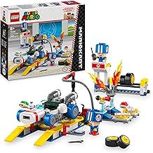 Super Mario: Mario Kart - Toad's Garage Set, Nintendo Mechanic Toy with 2 Blue Toad Character Figures for Independent Play, Birthday Gift for Boys, Girls and Gamers Aged 8 Plus 72035 - Image 1