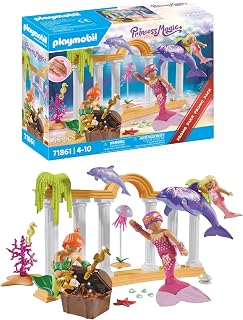 Playmobil | Pack Promo | Sirènes- Trésor avec Dauphins | Jouets à partir de 4 Ans | Cadeau pour Enfants | Stimule la créativité | Aventure sous-Marine féerique avec Figurines | 71861 - Image 1