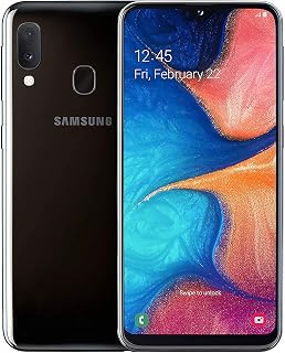 2019 Samsung Galaxy A20e Dual SIM, 32 Go, Noir (Reconditionné) - Image 1