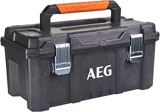 AEG - Coffre de Chantier AEG21TB – Rangement Résistant, Grand Volume, Poignées Renforcées – Stockage Sécurisé des Outils sur Chantier ou en Atelier - Image 1