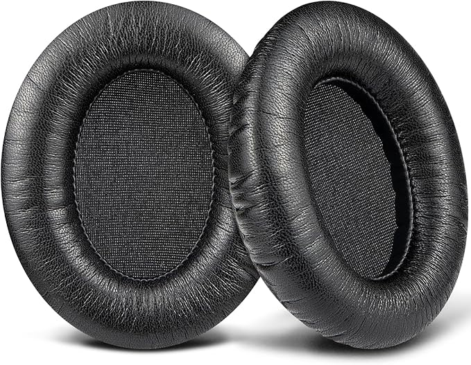 SOULWIT Foam Cushion Pads for Sennheiser HD 300 Pro, HMD 300 Pro Headset, Earpads with Softer Protein Leather, Sound Insulation Memory Foam - Image 1