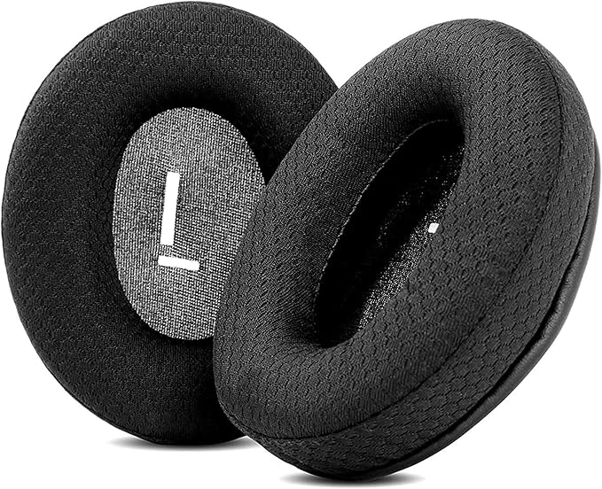 Replacement Ear Pads Compatible with HyperX Cloud I/Cloud II/Cloud Alpha/Stinger/Flight/Flight S Gaming Headsets High Quality Fabric and Foam Ear Pads - Image 1
