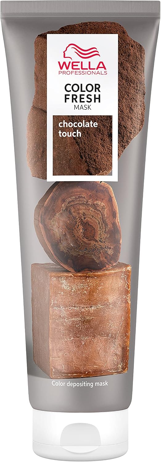 Wella Professionals Color Fresh Mask nuances de blond, châtain, cuivre, brun - Masque coloration temporaire, hydratant zéro dommages - Image 1