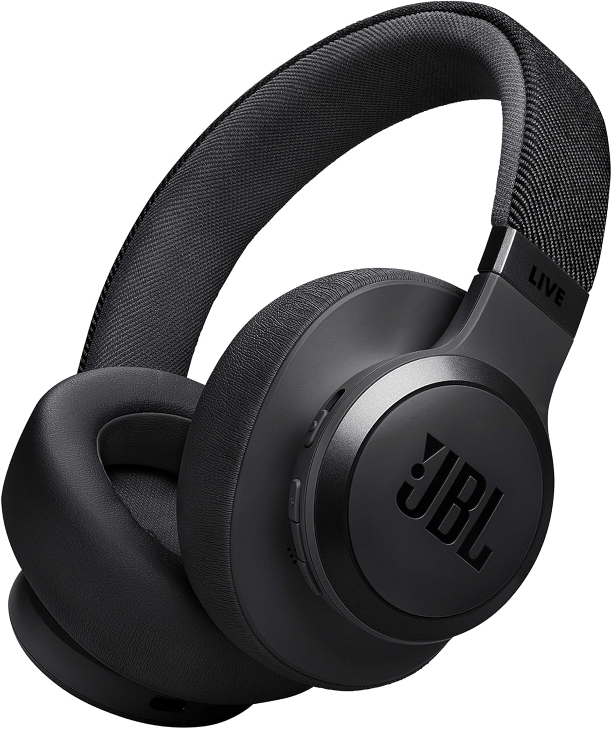 JBL Live 770NC Casque circum-auriculaire, Réduction de Bruit Adaptative, Smart Ambient, jusqu'à 65 heures d'autonomie, noir - Image 1