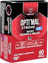 Complément Alimentaire Homme – Vigueur, Énergie, Circulation & Endurance | Ginseng, Maca, Guarana, Zinc | 60 Gélules | Tonus Masculin, Vitalité Intime & Bien-Être | OPTI’MAL STRONG - Image 1