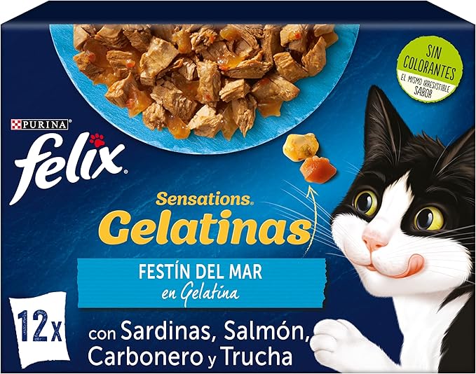 PURINA FELIX Sensations Gelatin Selection of Meat Flavors Man - Image 1