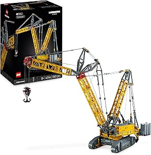 Technic Liebherr Rupsbandkraan LR 13000, Bouw het Ultieme OP Afstand Bestuurbare Voertuig, Inclusief Control+ App, Liersysteem en Beweegbare Giek, Grote Kraan Bouwpakket voor Volwassenen 42146 - Image 1