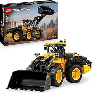 Technic Volvo L120 Electric Wheel Loader - Construction Vehicle Toy with Articulated Steering and Moving Shovel - Birthday Gift for 9+ Year Old Boys - 42209 - Image 1