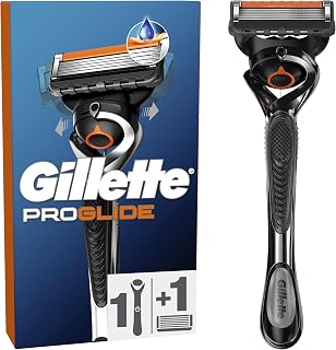 Gillette Rasoir Pour Hommes Proglide Et Recharge A 5 Lames, Avec Bande Lubrifiante Avant Et Après Pour Un Rasage De Près Et Un Confort Incroyables, 1 Recharge Par 30 Rasages - Image 1