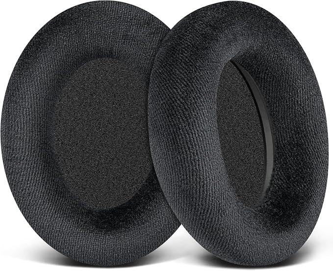SOULWIT Coussinets d'oreille pour Sennheiser HD650, HD6XX (Massdrop), HD600, HD58X (Massdrop), HD660S, HD660S2, HD580, HD565, HD545, Coussin avec Mousse Haute Densité - Image 1