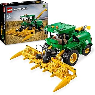 Technic John Deere 9700 Tractor Toy for Kids, Farm Vehicle, Building Vehicle Model with Realistic Functions for Creative Play, Gift for Boys and Girls 9 Years and Above 42168 - Image 1