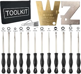 Lot de 12 outils de réglage du carburateur avec levier de mesure ZT-1 500-13 pour petit moteur à 2 cycles - Remplacement pour STIHL Poulan Homelite Echo Trimmer Weedeater Tronçonneuse Carb - Image 1