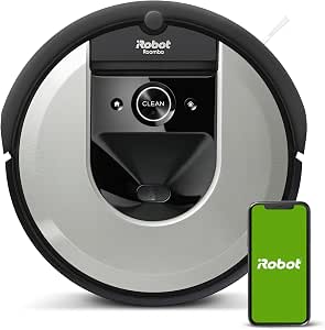 iRobot Roomba i7 (i7156) – Connected Robot Vacuum Cleaner – 2 Multi-Surface Rubber Extractors – Ideal for Pets – Mapps, Memories and Adapts to Your Home - Image 1
