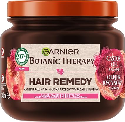 Garnier Botanic Therapy Castor Oil and Almond Hair Mask 340ml - Image 1