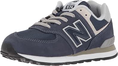 New Balance Unisex Child 574 Core Low Sneaker, Marine, 29 EU - Image 1