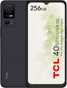 TCL 40 NXTPAPER 5G 6GB-256GB (Starlight Black) Dual SIM - Image 1