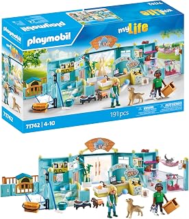 Playmobil | My Life | Hôtel pour Animaux | Jouet pour Enfants | Set de Figurines d'animaux | Jouet pour Enfants à partir de 4 Ans | 71742 - Image 1