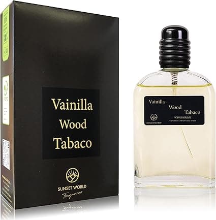 Vainilla Wood Tabaco - Compatible and Inspired by Tobacco Vanille di Tom Ford Intense Cologne 100ml, Pheromone Perfume for Men, Generic Fragrance