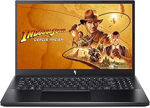 Acer Nitro V 15 ANV15-51-9467, 15.6" Full HD 165Hz Gaming Laptop, (Intel Core i9-13900H, NVIDIA GeForce RTX 4060, 16GB RAM, 512GB SSD, Windows 11 Home), Game Pass Included - 3 Months, Black - Image 1