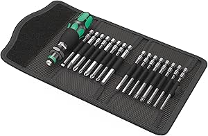 Wera Set, Alloy steel, Black/Green, 153 x 135 x 53 mm - Image 1