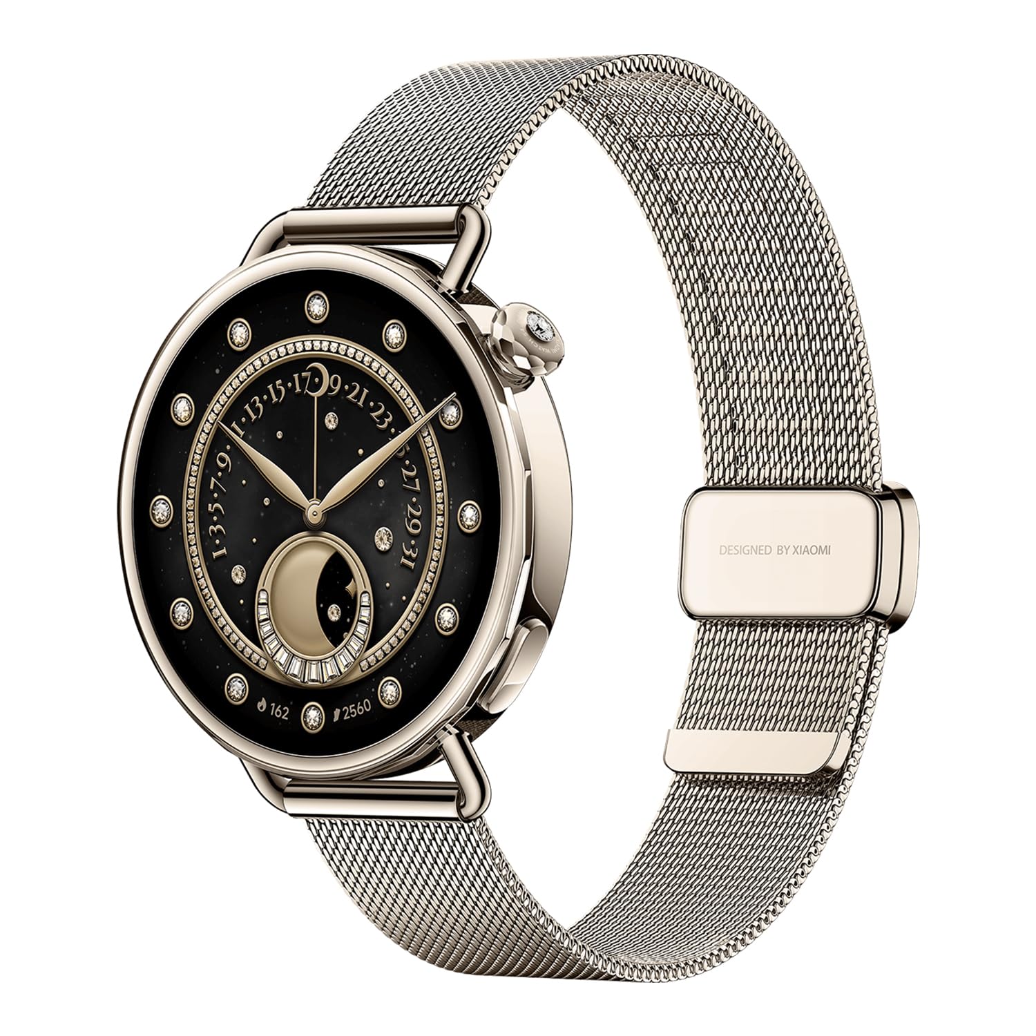XIAOMI Watch S4 41mm, Compact 41mm Smartwatch, Ultra-light 32g Case, One-Gesture Health Control, +150 Sports Modes, HyperOS 3, Milanese Strap (Sable). - Image 1