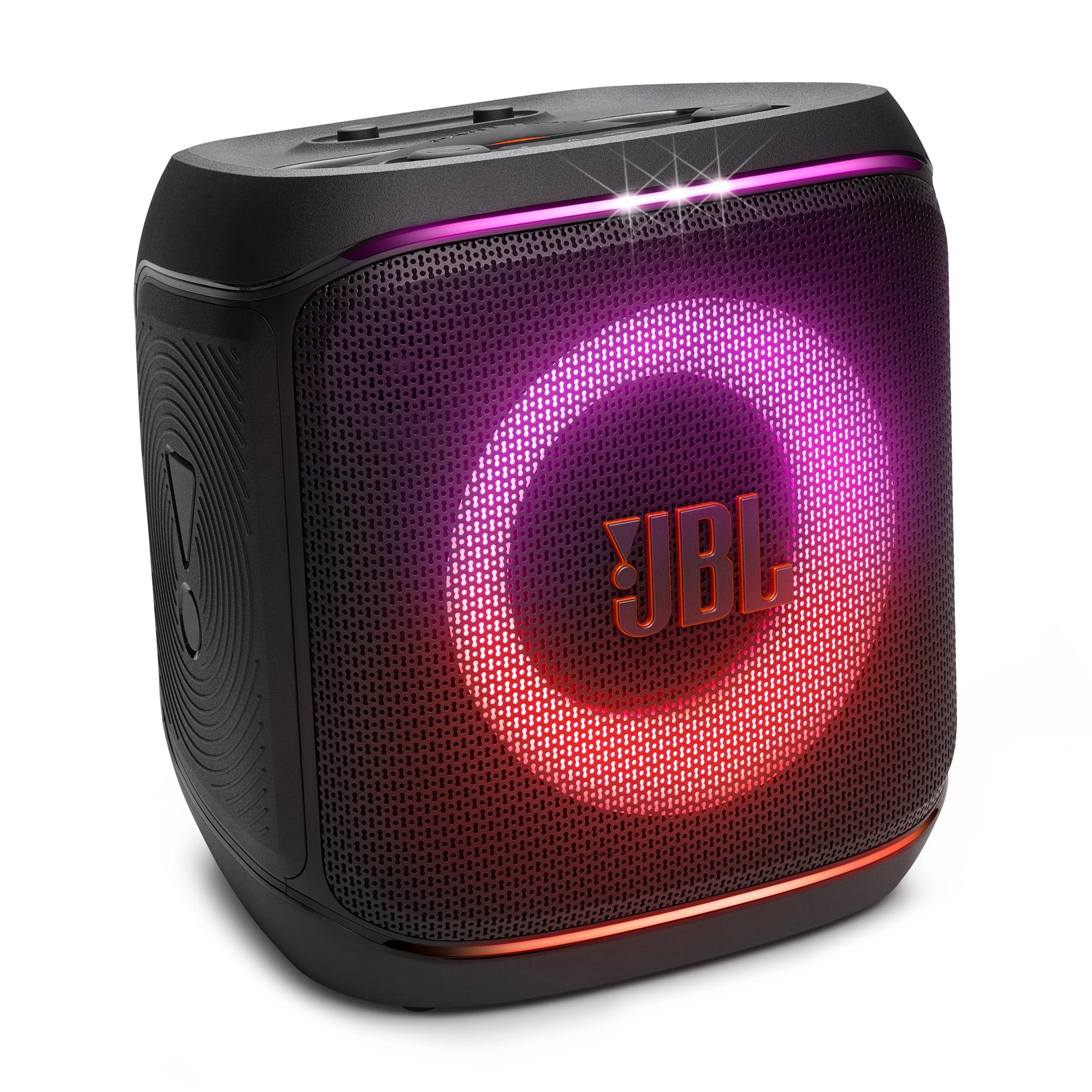 JBL Partybox Encore 2, Wireless Bluetooth Speaker with Wireless Mic, 15 Hours Battery Life, IPX4 Splash Resistant, JBL Pro Sound with AI Sound Boost and Auracast Multi-Speaker Connection, Black - Image 1
