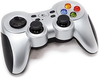 Logitech F710 Manette de Jeu sans Fil, 2,4 GHz avec Nano-Récepteur USB, Configuration Console, Double Retour de Vibration, Croix Directionnelle 4 Switchs, PC - Gris/Noir - Image 1